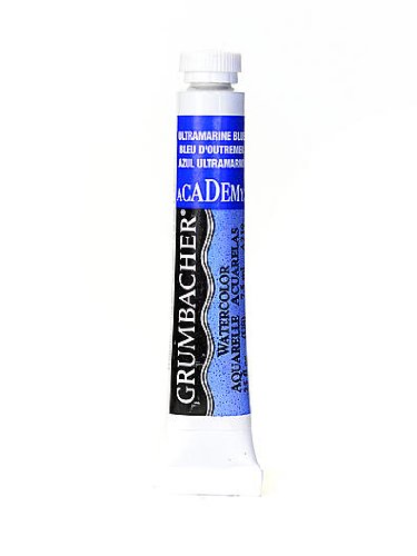 Grumbacher Academy Watercolors Ultramarine Blue [Pack of 4 ]