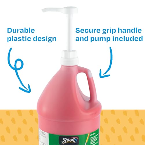 Sax PAINT TEMPERA HB VERSATEMP GALLON SET WITH PUMPS WASH SET OF 4