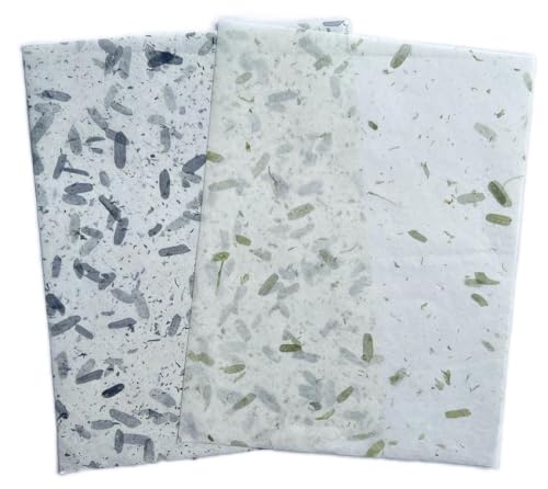 A4 Natural Banana bark, Leaves etc., Mulberry Paper Sheets Art Tissue Washi Paper Design Craft Art Origami Suppliers Card Making Writing Painting 50 Sheets (Mixed Leaves,Banana Bark, etc., A4) - color: Mixed Leaves,Banana Bark, etc., size: 8.3 X 11.7 Inch