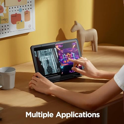 UGEE Pad Drawing Tablet No Computer Needed,Android 14 tablet drawing Stand for 7000mAh+18W Battery,6GB+128GB Fun Drawing Pad 2K Ultra HD Large Screen with Full-Laminated Screen,Standalone Tablet 10.36