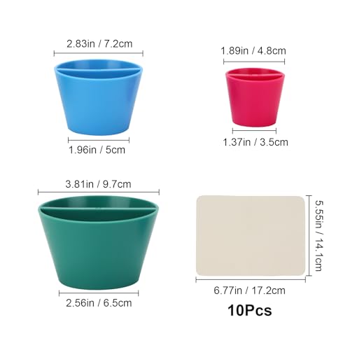 3 Sizes Rim Cone Pottery Tools with 10PCS Chamois Cloth, Pottery Rim Cone Shaper Pottery Tools for Fixing Rim, Pottery Circular Shaping Clay Tools Supplies for Sculpting Fixing Rim Mug Bowl Ceramic