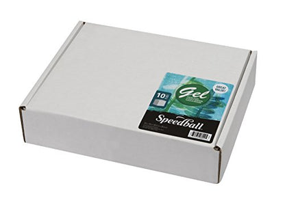 Speedball 8042 8" x 10" Gel Printing Plate (10 Pack) - size: 8" x 10"- 10-Pack