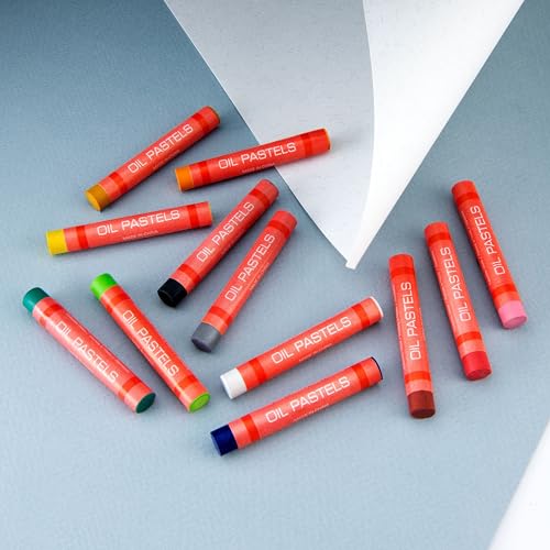 Royal & Langnickel Essentials Oil Pastels, Small, 12 Color Set - size: 1 Count (Pack of 1)