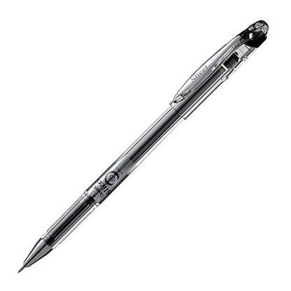 Pentel Arts Slicci Extra Fine Gel Pen, (0.25mm), Black Ink, Box of 12 (BG202-A) - color: Black, size: 12 Count (Pack of 1), style: 0.25mm
