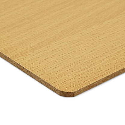 Juvale Wooden Clipboard - 11.5 x 17 in, Natural Wood - Lap Board & Lap Easel - Legal Size Clipboard for Forms - Portable Drawing Board - size: 11.5-x-17-inch