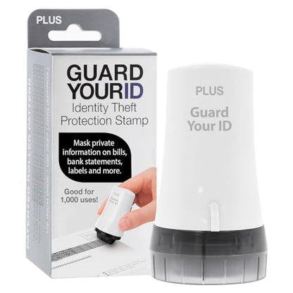Guard Your ID Advanced Security Roller 2.0 for Identity Theft Prevention Stamping White - color: White, size: Regular