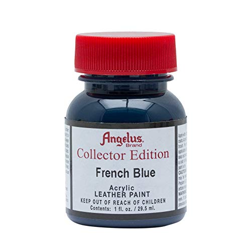Angelus Collector Leather Paint 1 oz French Blue - color: French Blue