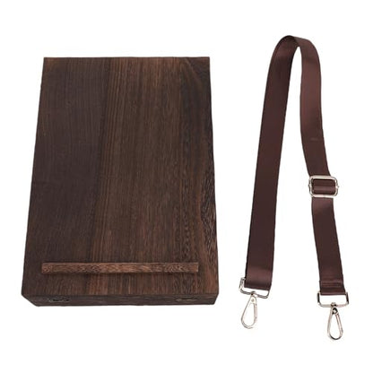 Portable Artists Tool Bag, Storage Easel Box and Wood Box for Writers, Designers, Artists with Desktop Easel, Messenger Box