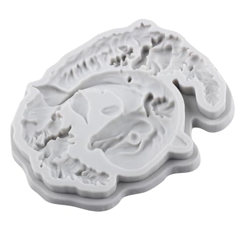 Dolphin Polymer Clay Molds Dolphin Silicone Resin Mold for DIY Crafts Epoxy Resin Casting Air Dry Polymer Clay Plaster Jewelry Making - color: Style L