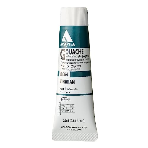 Holbein Acryla Gouache 20ml Viridian