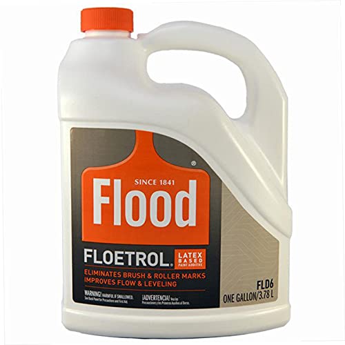 Flood 8-Pack of 1 gal FLD6 Floetrol Latex Paint Conditioner - size: 1 Count (Pack of 8), style: Latex/Acrylic Paint Additive