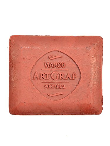 Art Graf Water-Soluble Tailors Chalk Square Disc, Sanguine - color: Sanguine