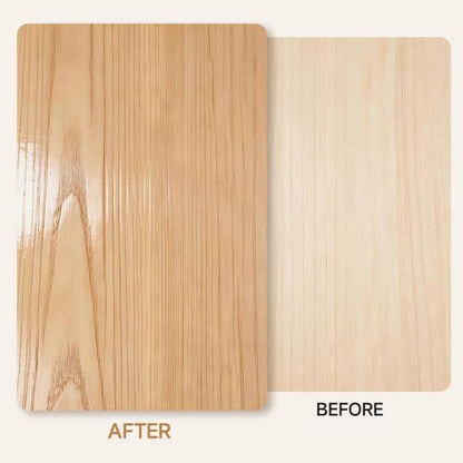 Water Based Polyurethane Acrylic Wood Sealer, 16 OZ Semi-Gloss Clear Coat with Tool Kit, Waterproof Scratch Resistant Wood Finish for Furniture & Wood Surfaces - color: Gloss, size: 16 oz