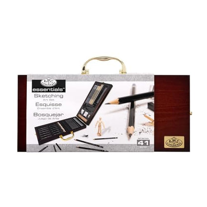 Royal & Langnickel Premier 40 Piece Sketching Artist Case - color: Skizze Set (40 Stück)