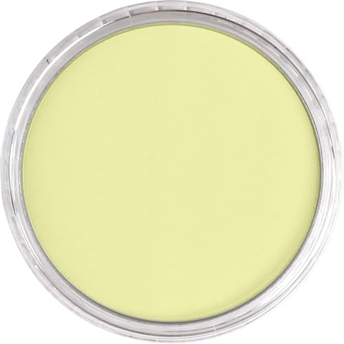 PanPastel Artist Pastels by GOLDEN, Bright Yellow Green Tint, 2.44” / 62mm Pan Diameter, Professional Artist Pastels, Unique Pan Format (cake-like) - color: Bright Yellow Green Tint, size: 9 ml (Pack of 1)