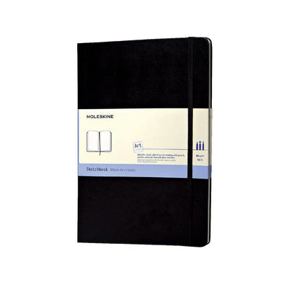 Moleskine Art Sketchbook, Hard Cover, A4 (8.25" x 11.75") Plain/Blank, Black, 96 Pages