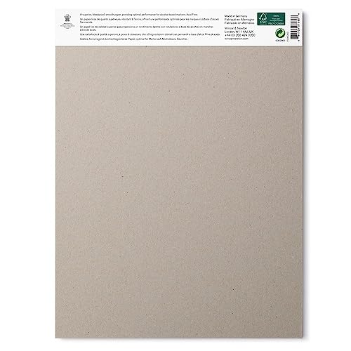 Winsor & Newton Classic Bleedproof Marker Pad, 9" x 12", 50 Sheets, 75 GSM - size: 9" x 12", style: Classical
