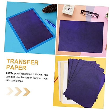 Angoily A4 Graphite Carbon Transfer Paper for Tracing 100 Sheets One-Sided for Artists Students and Home Use for Drawing and Copying