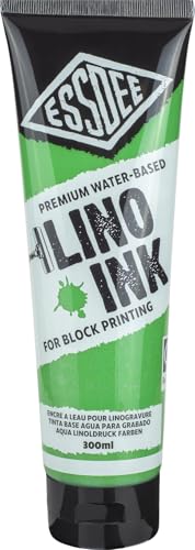Essdee Block Printing Ink Leaf Green, 300ml LPI/21 - color: Leaf Green
