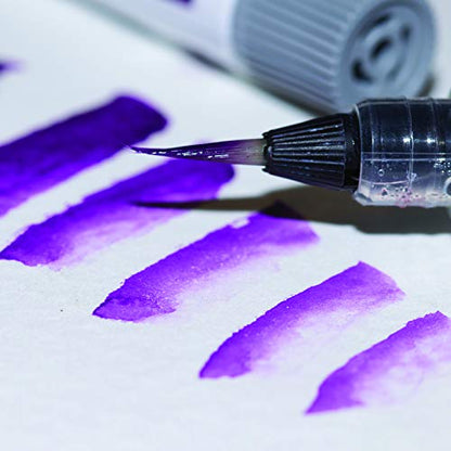 Pentel Arts Aquash Fine Point Water Brush, Medium (FRHMBP) - style: Medium
