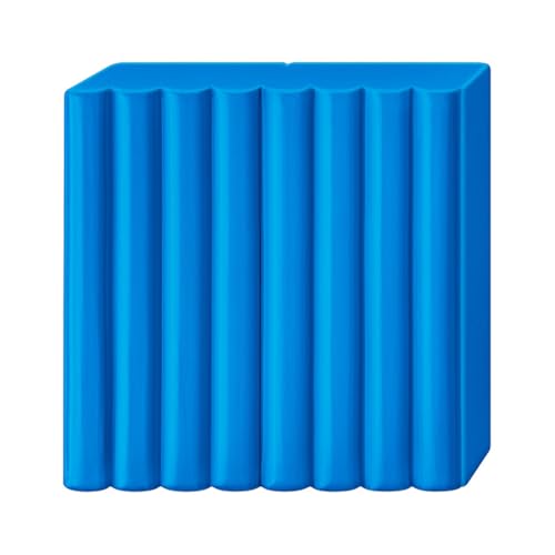 STAEDTLER Polymer Modelling Clay - FIMO Professional - Oven Bake Clay - True Blue, 57g - 1 Block, 8040-300 - color: True Blue
