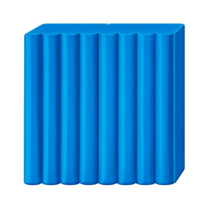 STAEDTLER Polymer Modelling Clay - FIMO Professional - Oven Bake Clay - True Blue, 57g - 1 Block, 8040-300 - color: True Blue