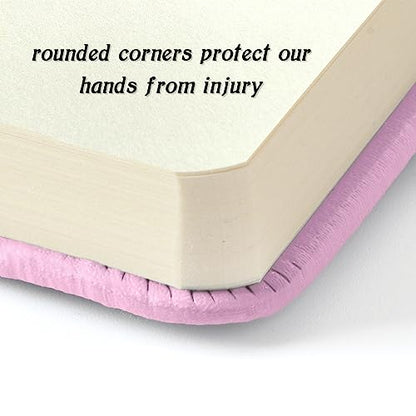 5" x 5" Hardcover Sketch Book,Small Mixed Media Sketch Pad,58 Sheets 150GSM Acid-Free Artist Drawing Paper,Travel Journal Blank Notebook for Adults Painting,Illustration,Art Supplies.Purple Pink - color: 150gsm PU-purple pink