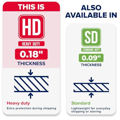 4" x 60" Heavy-Duty Reinforced Cardboard Mailing Tube, Pack of 6 Tubes with 12 Caps – Secure USPS Approved – Great for Shipping and Storing of Prints, Artwork, Posters or Documents - size: 4" x 60", style: 2X Heavy-Duty