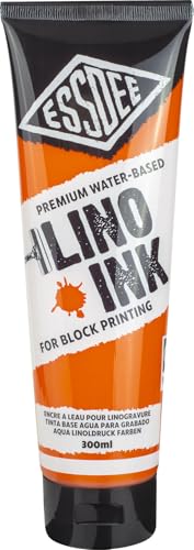 Essdee Block Printing Ink Orange, 300ml - color: Orange