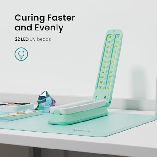 Resiners Electric Resin Drill Pen & UV Light for Resin Curing, UV Resin Light, Cordless Rotary Tool Kit