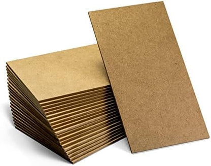 Officemate MDF Board 5 x 9 Inch | 1/8 Inch Thick | For Crafts | Brown | 20 Boards, Pack of 6 - size: ‎9 x 5 x 0.99 inches (Pack of 6)