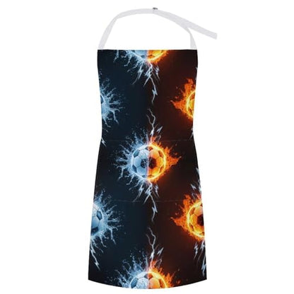 Chef Bib Apron for Restaurant, Anti-Stain with Pocket Adjustable, Cooking Dishwashing Lab Use - color: Style (546)