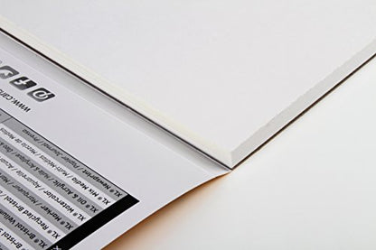Canson XL Series Bristol Pad, Vellum 19"X24", 19" x 24", 25 Count - size: 19x24, style: Bristol, Vellum