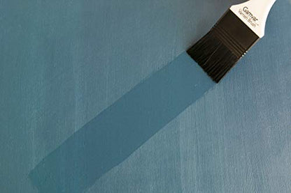 Gamblin Gamvar Varnish Brush 50mm - Professional Paint Brush for Acrylic Varnish Oil Gesso Polyurethane and More! Vegan-Friendly Synthetic Bristles Ideal for Varnishing Interior and Exterior Projects