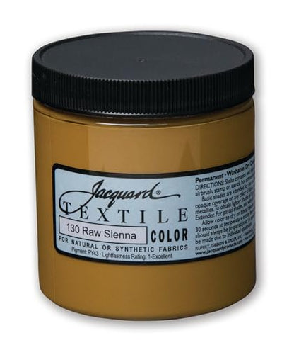 Textile Color Paint RAW Sienna - color: Raw Sienna, size: 8 Fl Oz (Pack of 1)