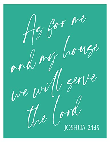 Silk Screen Stencils Self Adhesive Screen Stencil, Reusable Mesh Stencil Transfer for DIY Home Decor, T-Shirt, Ceramic, Wood, Tote, Fabric, Easter - color: serve the lord