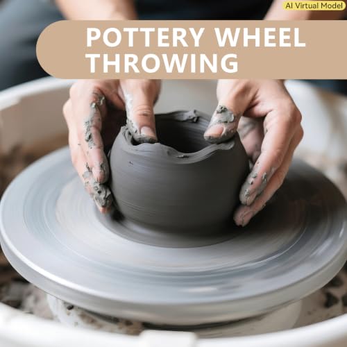 VIBRATITE Natural Air Dry Clay Bulk, 10LBs All-Purpose Modeling Sculpting Pottery Clay for Beginners and Professional (Dark Gray) - color: Dark Gray
