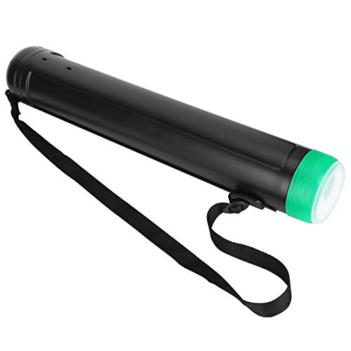 Telescopic Drawing Storage Tube | Italian Style Thickened Case Holds Posters & Paintings Up to 43.3in | Art Portfolio for Home/Studio/Travel | 2 - in - 1 Expandable