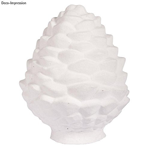 Rayher Latex Full-Form Casting Mould: Pine Cone, Various, red, 7x8.5cm, tab-Bag 1pc - style: Pine Cone Small