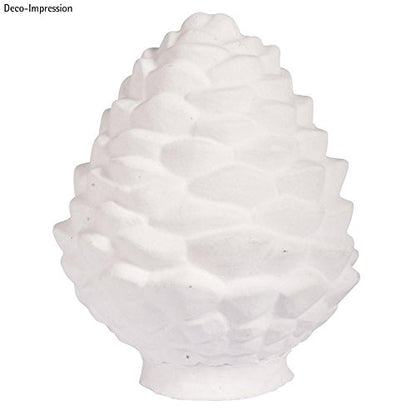 Rayher Latex Full-Form Casting Mould: Pine Cone, Various, red, 7x8.5cm, tab-Bag 1pc - style: Pine Cone Small