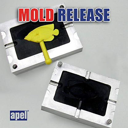 Mitreapel Silicone Mold Release Spray (14.4 oz) Release Agent Aerosol Spray - 12 Pack