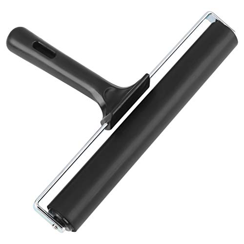 Rubber Brayer Roller Paint Brush Ink Applicator Art Craft Oil Painting Tool large brayer roller Art Rubber Roller Brayer,Rubber Brayer Roller for Printmaking Rodillos de Pintura