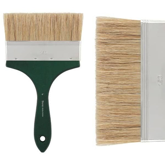 Creative Mark Bonn Bristle Blend Mottler Brush - Mottler Synthetic Hair Paint Brush for Large Scale Work, Acrylic or Oil Paint, and Artists - 6 Inch - size: 6 in