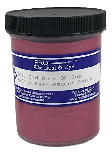 Pearlescent Textile Paint 8 oz. (Old Rose) - color: Old Rose
