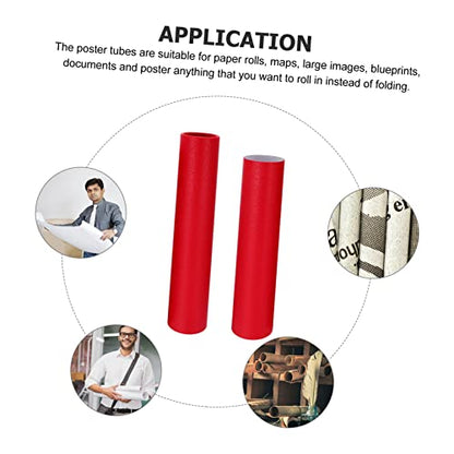 NUOBESTY Telescoping Artwork Storage Tube Expandable Cylinder to Protect Rolled Papers Art Scroll Tubes for Pictures