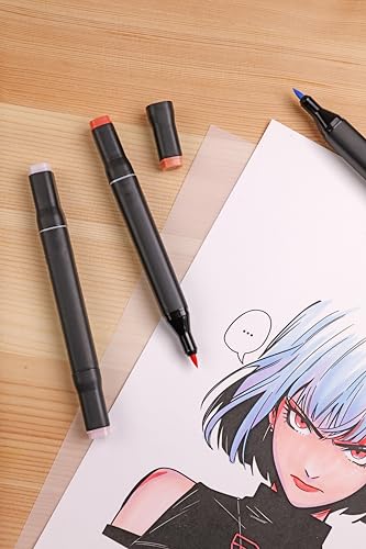 Clairefontaine Manga Illustration 976163C Drawing Pad/Colouring Pad DIN A4 21 x 29.7 cm Glued 20 Sheets 250 g Extra White Pack of 1 - size: A4 (21x29,7 cm)