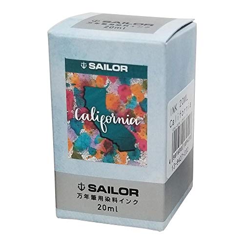 Sailor, USA State Bottle Ink, California (Blue), 20ml, 13-9427-202
