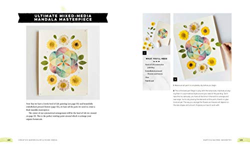 Creative Watercolor and Mixed Media: A Step-by-Step Guide to Achieving Stunning Effects--Play with Gouache, Metallic Paints, Masking Fluid, Alcohol, and More! (Volume 3) (Art for Modern Makers, 3)
