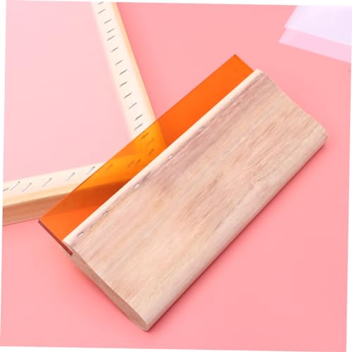 NUOBESTY 19-Piece DIY Screen Printing Kit for Beginners Silk Screen Frames Squeegees Inkjet Transparency Film Mask Tape Essential Printing Supplies for Crafting and Art Projects
