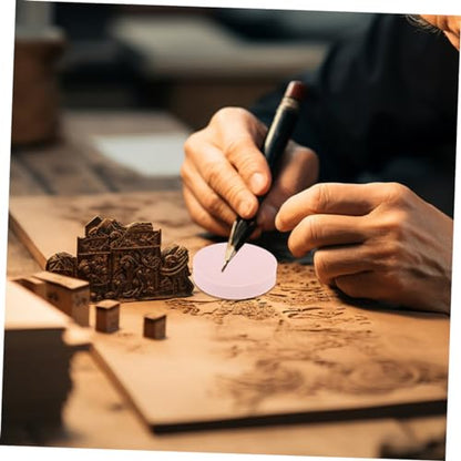 Housoutil 6pcs Flexible Rubber Carving Blocks for Crafts Professional Rubber Stamps for Engraving Printing for Creative Projects and Easy to
